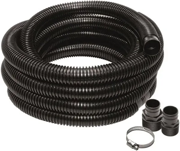 Everbilt 1-1/4 in. x 24 ft. Sump Pump Discharge Hose Kit