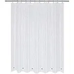 Mrs Awesome 70x70 Shower Curtain Liner with 6 Magnets PEVA 8G Thick &amp; Heavy D...