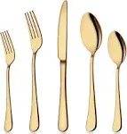 Aisoso Gold Silverware Set