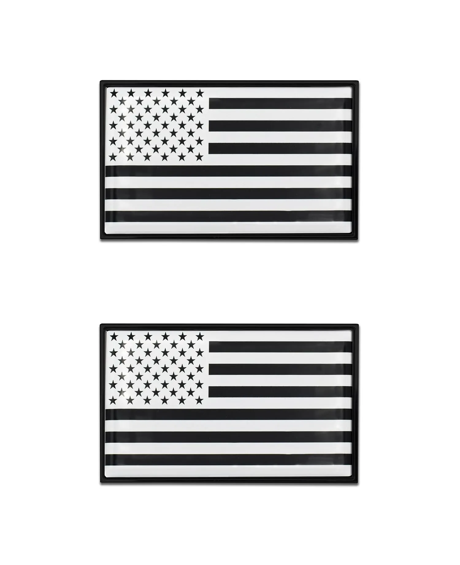 Inverted American Flag Emblem Mini