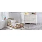 Little Seeds - Monarch Hill Ivy Gold Metal Toddler Bed