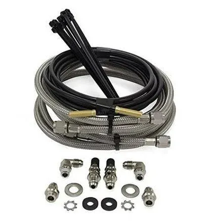 Air Lift Loadlifter 5000 Ultimate Plus Stainless Steel Air Line Upgrade Kit