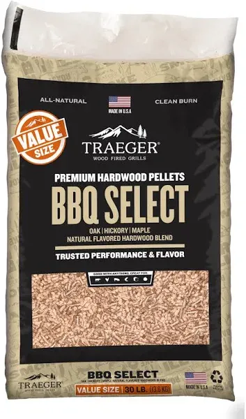 Traeger BBQ Select Hardwood Pellet