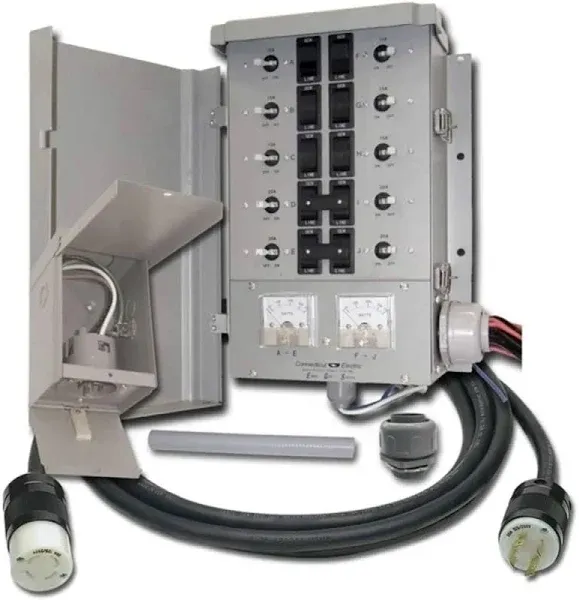 Connecticut Electric EGS107501G2KIT 10 Circuit Transfer Switch Kit