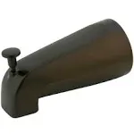 5&#034; Bathtub Spout Faucet with Diverter in Oil Rubbed Bronze Finish with Plasti...