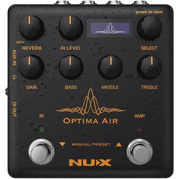 Nux Optima Air Acoustic Guitar Simulator Pedal