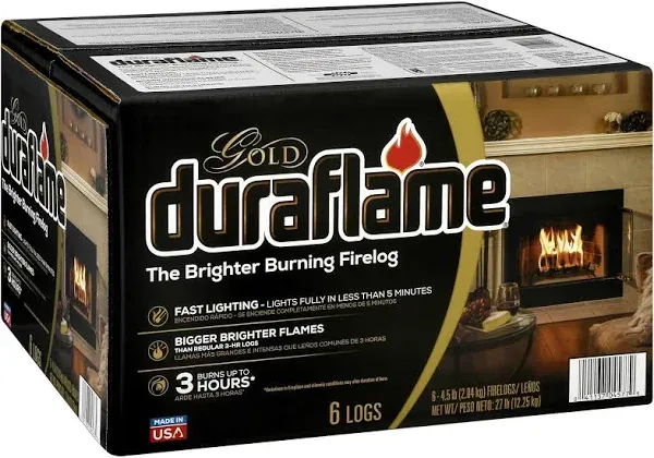 Duraflame Ultra Premium Gold Firelogs