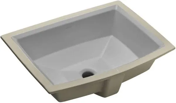 Kohler K-2355-96 Archer Undermount Bathroom Sink - Biscuit