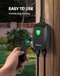 DEWENWILS Outdoor Remote Control Outlet, Weatherproof Wireless Electrical... 