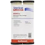 American Plumber W20CLA Whole House Sediment Filter Cartridge (2-Pack)