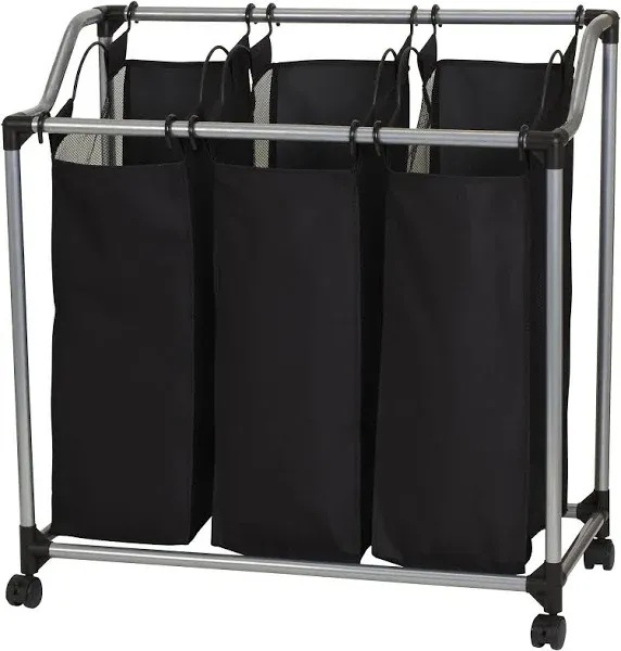 Household 3 bag Laundry Hamper Sorter - HH9117