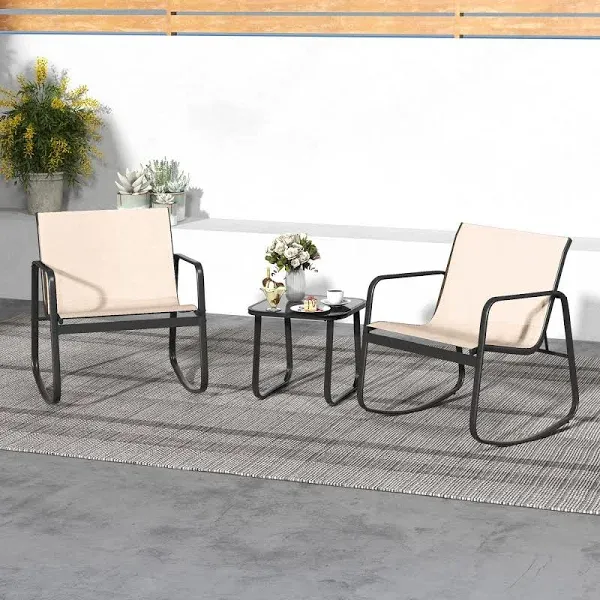 DWVO 3 Piece Outdoor Patio Furniture Set