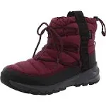 The North Face Thermoball Lace Up Faux Fur Lined Ankle Winter & Snow Boots - Black