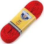 Howies Waxed Hockey Skate Laces Red / 84"