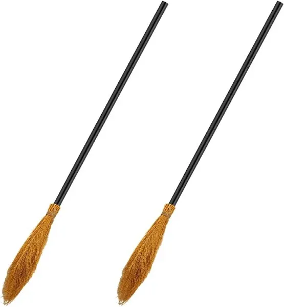 Medoore 4 Pack Halloween Witch Broom