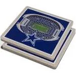 You the Fan 3D StadiumView Coasters Dallas Cowboys