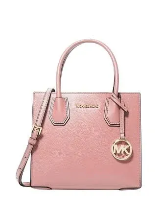 Michael Kors Women's Mercer Pebbled Leather Crossbody Bag