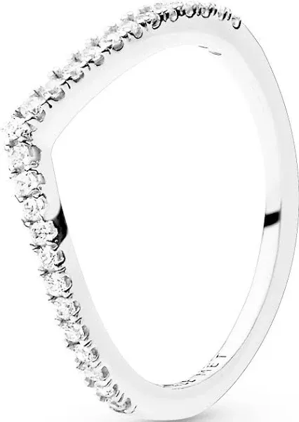 Pandora Sparkling Wishbone Ring 196316CZ womans ring