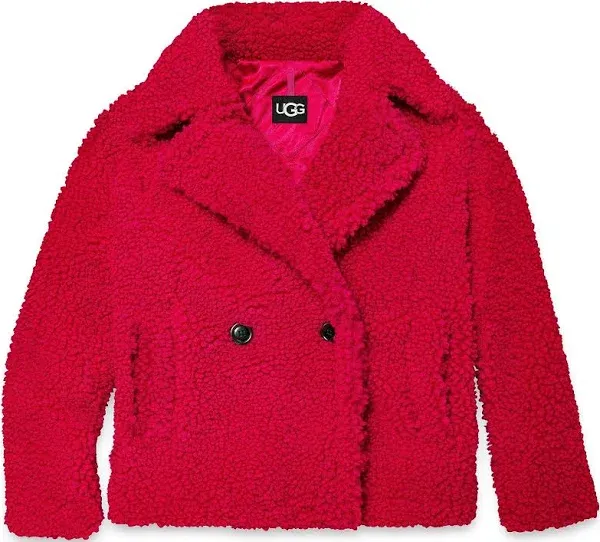 UGG Women's Gertrude Short Teddy Coat