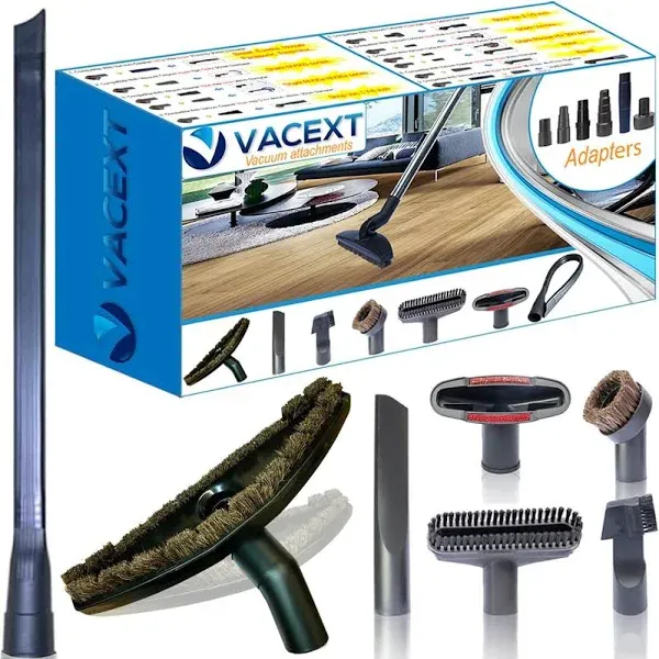 Universal Vacuum Cleaner Attachments with Soft Horsehair Dust Brush and... 