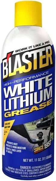 11 oz. High-Performan<wbr/>ce White Lithium Grease Spray Pack of 6 NEW