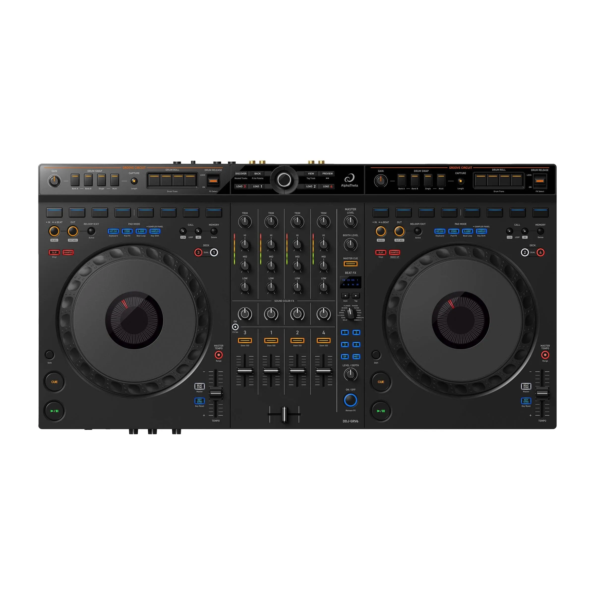 AlphaTheta DDJ-GRV6 DJ Controller