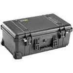 Pelican 1510TPF Carry-On Case with Trekpak/Foam Hybrid (Black)