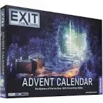 EXIT: The Game Advent Calendar The Mystery of the Ice Cave New Free Shipping