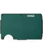 Ridge Men's Slim Minimalist RFID-Blocking Aluminum Money Clip Wallet