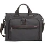 Tumi - Alpha 3 - Slim Deluxe Portfolio Anthracite