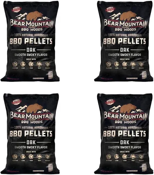 Bear Mountain BBQ Bear Mountain All Natural Hardwood BBQ Smoker Pellets