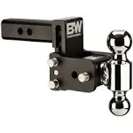 B&W TS10033B Tow & Stow Dual-Ball Trailer Hitch Mount 3" Drop