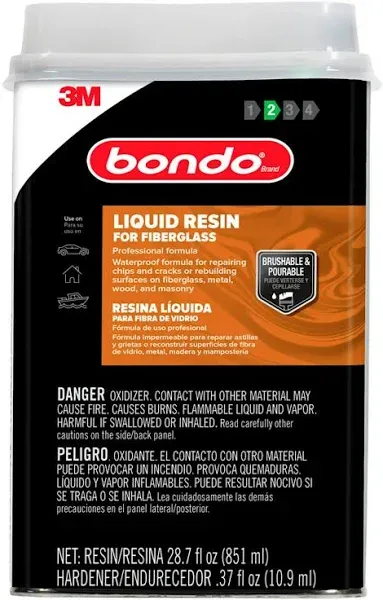 Bondo Fiberglass Resin PT