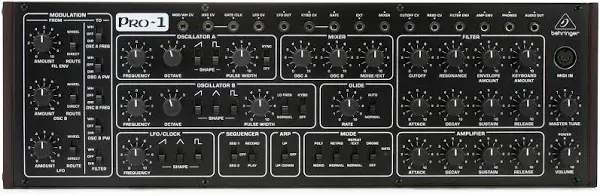 Behringer Analog Synthesizer PRO-1 Pro One 16 voice polychain