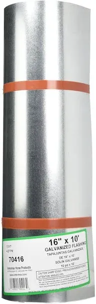 Amerimax 16 In. x 10 Ft. Mill Galvanized Roll Valley Flashing 70416