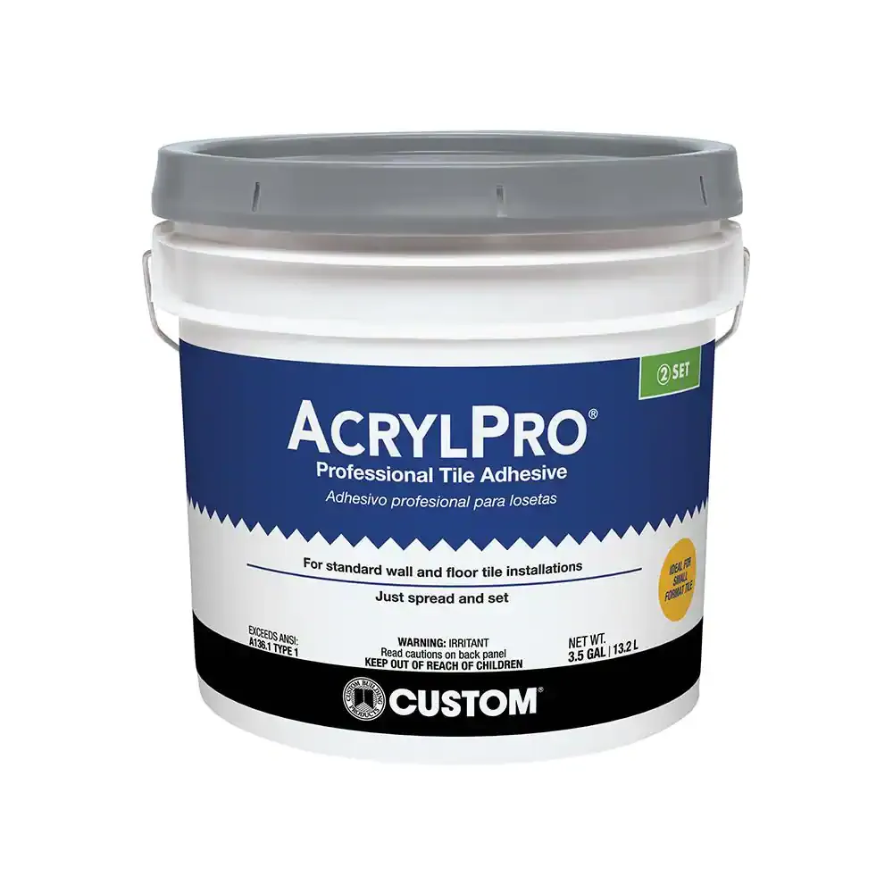 Custom Building AcrylPro Ceramic Tile Adhesive