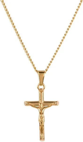 Gold Crucifix Pendant