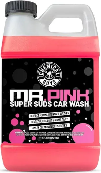 Chemical Guys Mr. Pink Super Suds Shampoo and Superior Surface Cleanser