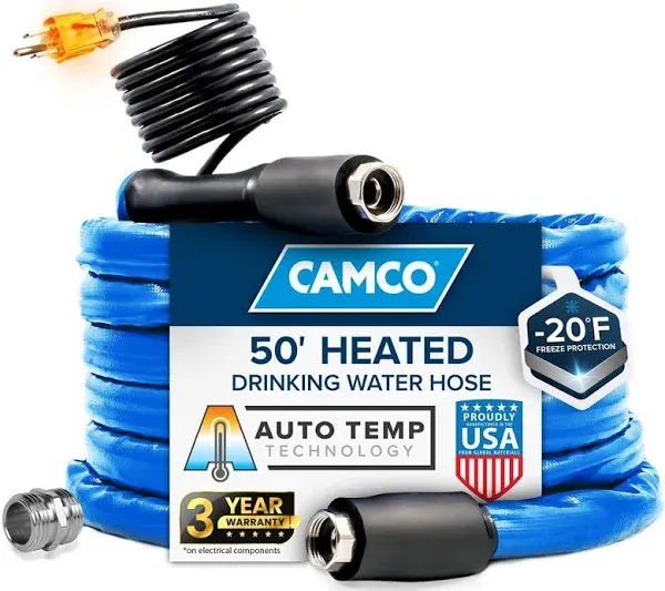 Camco Heated Drinking Water Hose 22912