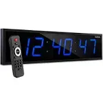 24&#39;&#39; Large Digital Wall Clock, LED Digital Clock with Remote