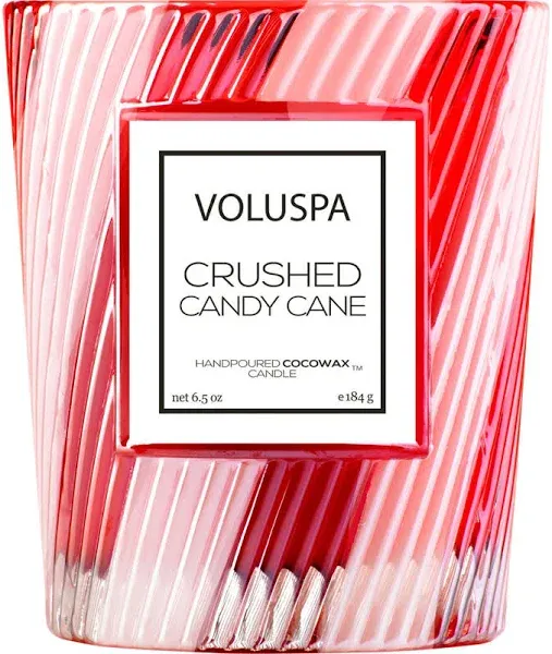 Voluspa Crushed Candy Cane Classic Candle