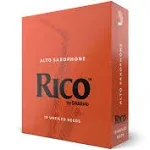 Rico 10 Pack Alto Saxophone Reeds 2.5