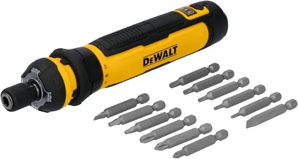 DEWALT DWHT66719 Powered Screwdriver with Bit Set 4V MAX Cordless Kit