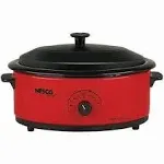 Nesco - 6-Quart Roaster Oven - Red