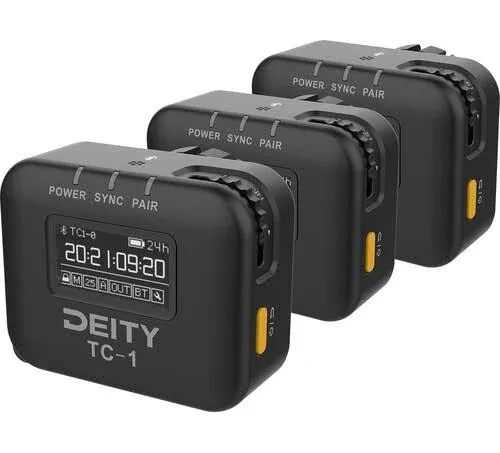 Deity TC-1 Wireless Timecode Generator Box(Bluetooth, 2.4 GHz)