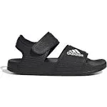 Adidas Youth Adilette Sandals Black/White