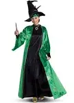 Professor McGonagall Costume, Official Deluxe Harry Potter Wizarding World Costume Dress and Hat