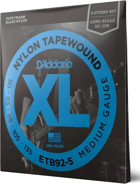 D'Addario Tapewound Bass Strings