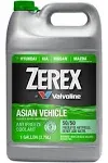 Zerex Asian Vehicle Green 50/50 Prediluted Antifreeze Coolant 1 Ga