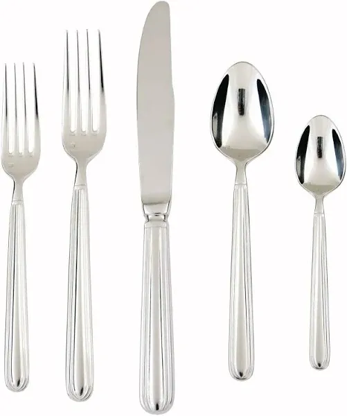 Fortessa Metropolitan 20-Piece 18/10 Stainless Steel Flatware Set